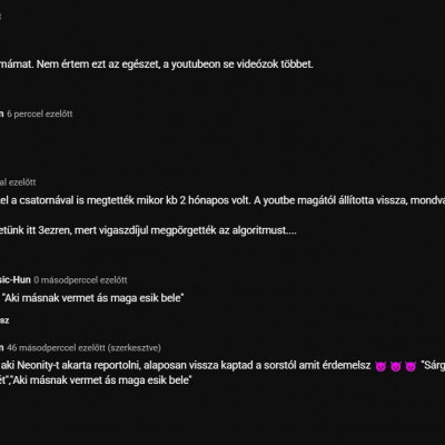 Önsajnáltató ernyő 