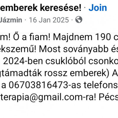 Jázòka eltűnt, Romàn bűnözők àltal kínzott Fia