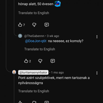 Tùri Tomcsi lelkileg megfosva, így a videòzàs szünetel