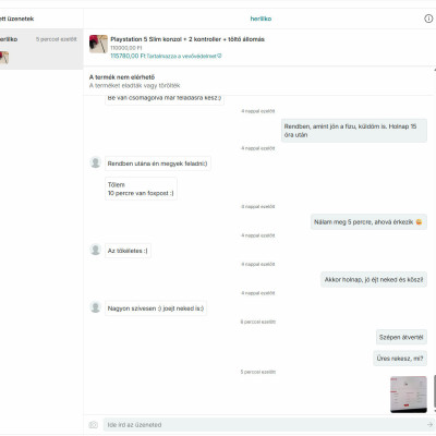Mayer Laura a semmit küldte a PS5 helyett.
