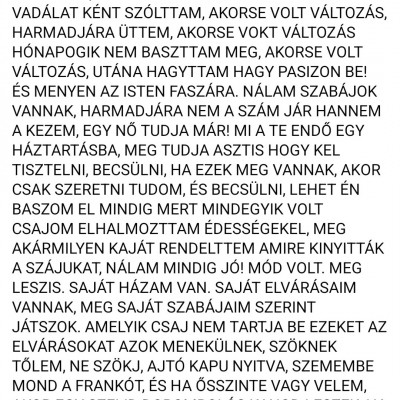 Fogatlan Tibikènek sajàt elváràsai vannak