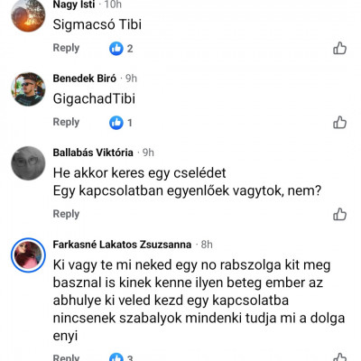 Fogatlan Tibikènek sajàt elváràsai vannak