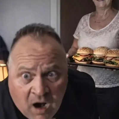 Kisfiam, kész a reggeli! (AI)