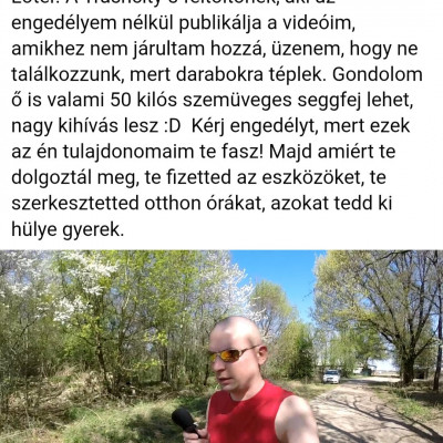 Popóboy darabokra tépéssel fenyegeti az egyik városlakót