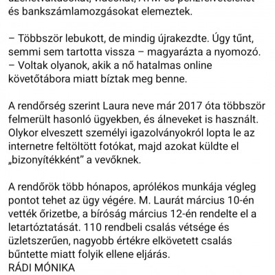 Az internetes Csalò Mayer Lamantin a zsaru magazinban
