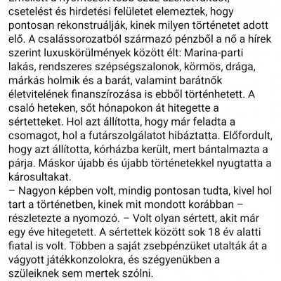 Az internetes Csalò Mayer Lamantin a zsaru magazinban