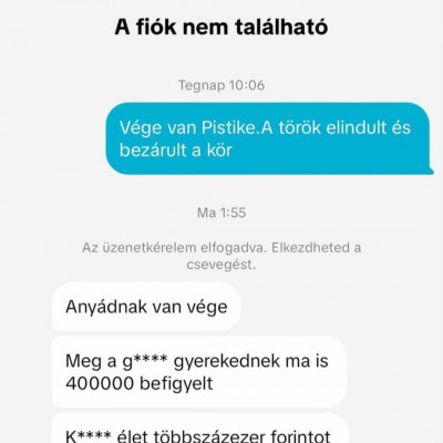 MC privàt üzenet Rage