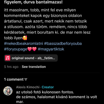 Alexát bàntalmazzàk az interneten