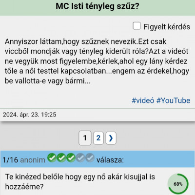 Gyakorikèrdések.hu - MC Isti tènyleg Szűz?