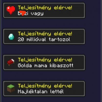 Sodi - minecraft eredmények