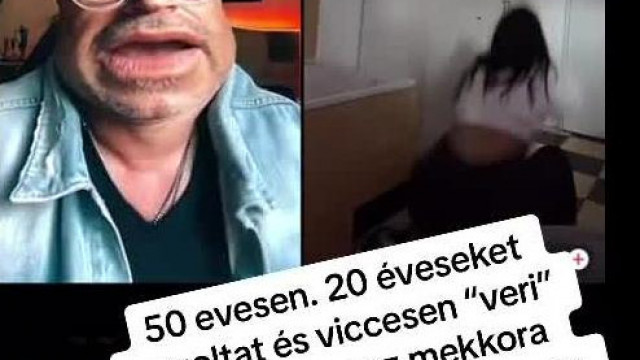 Őszfejű Szergej Sturi tiktok live-ban veri a faszát a kihívott csajra + kéz szagolgatás