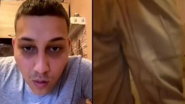 Egy random cigány összehugyozza magát Galambos livejában