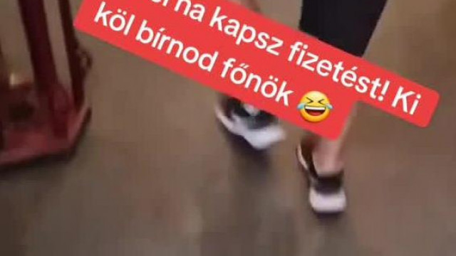 Edytrampli megint osztja Imola Imit mert az nem kapott fizetèst ebben a hònapban