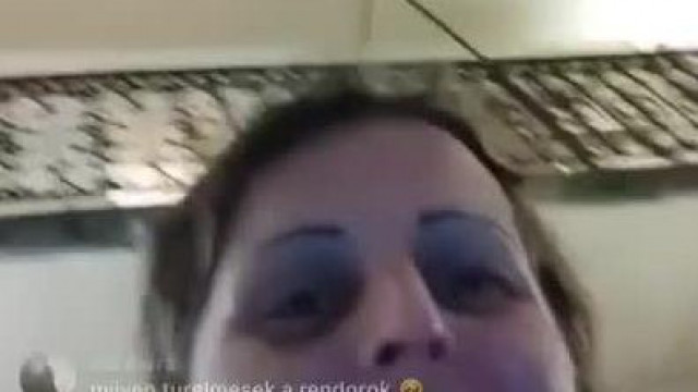 Kaffka Tibcédesz: Kint vannak a rendőrök, egy kis ordibálás