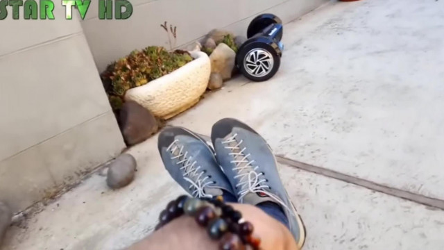 Baróti Sanyika elesik a hoverboard-dal és összetöri