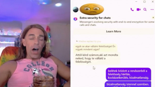 Hári Dániel Idegtranyó dührohamot kap, amiért letiltották