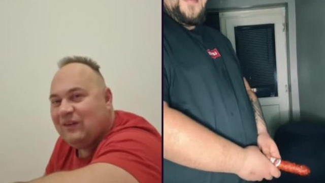 Ananàsz tèrdelve imitálja hogy hogyan cumizná le a Kövèr gyogyòs Eriket