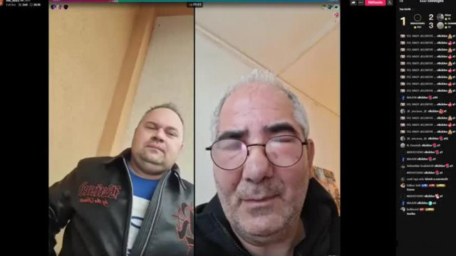 MC Szarfétis tiktok mirror egy fogatlan vén koldus, Mr.Géza ellen 2025.01.09.