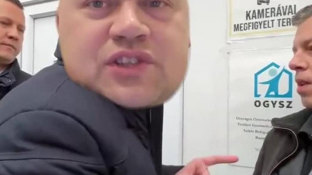 MC Isti Menczer Tamásnak öltözve gyalázza a Magyar Péternek öltözött Dancsó Pétert (paródia)