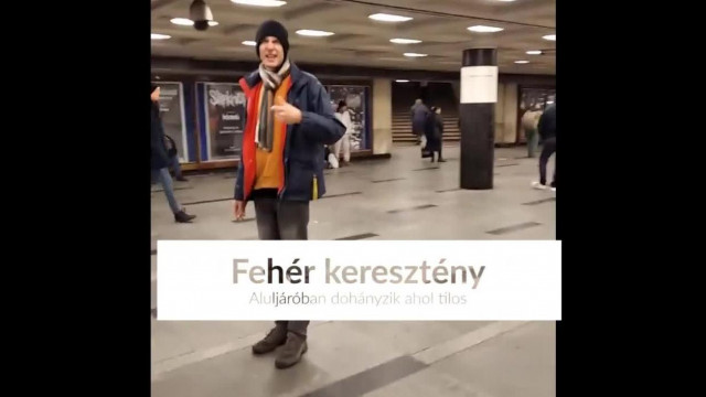 Anti Smoke "fehér keresztényeket" (értsd: Magyar dohányzó embereket) szidalmazó videója