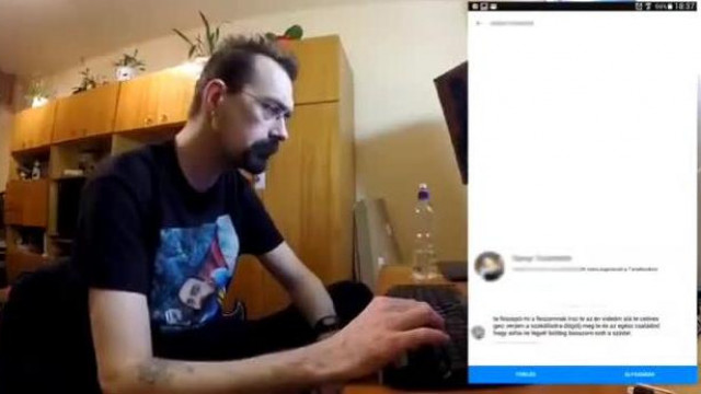 Turha Tamás megköszöni egy alpári troll kommentjét.