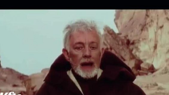 Isti-Wan Kenobi mesél a klón háborúkról (A.I. paródia)