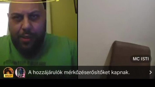 MC Szarfétis léghajós Ali nézőire gyűlölködik és családjaik, gyerekeik halálát kívánja nekik