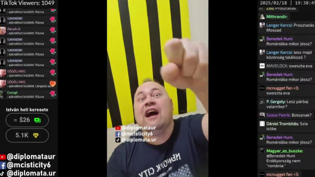 MC Csüngőbél válogatott jókívánságai nézőinek és játékostársainak