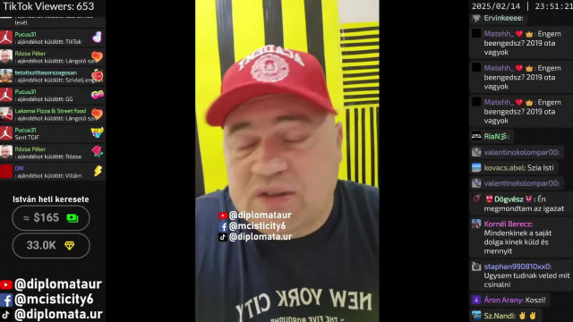 MC Isti Tiktok live 2025 02.14.