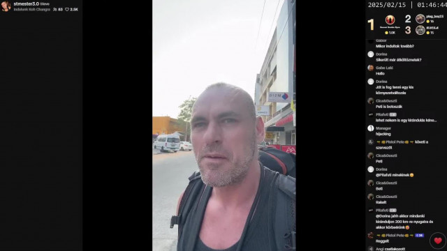 Sztív kamumester taxis/utcai/buszos Tiktok live a vén koldus Mr Gézával 2025.02.15.