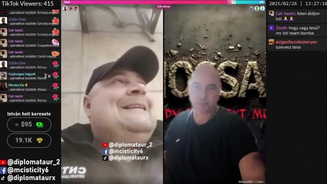 MC Koldus TikTok live Mosaddal 2025.02.26.