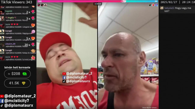 MC ISTI TikTok live Sztívmester 2025.02.27.