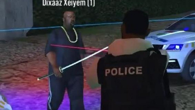 Gyrosos kardos Busák Ali Abdul Aziz (GTA paródia)