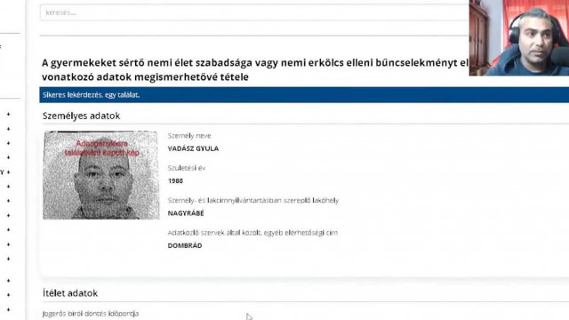 Gammer cibbány bemutatja Gyerekvadász Gyulát a pedolistán