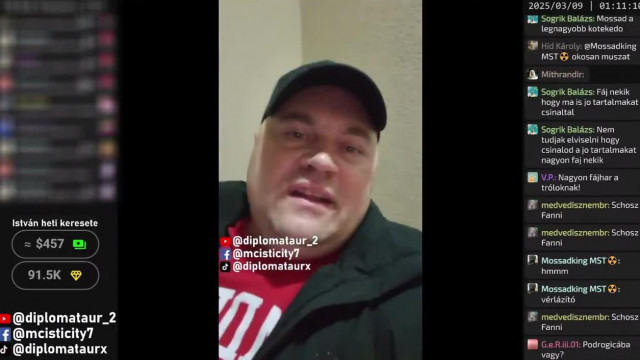 MC Csüngőbél folytatólagos jókívánságai rajongóinak és TikTok kollégáinak (09.03.2025)