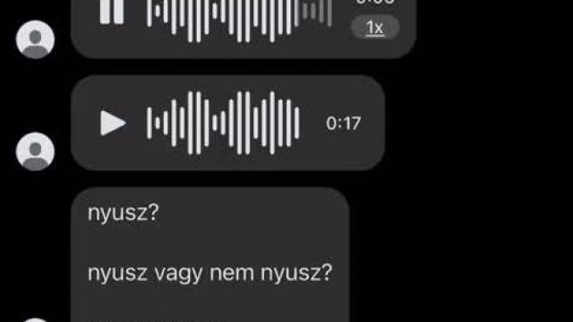 Autista Pedo Sodi Laurának nyálaskodik üzenetben: Nyusz nyusz