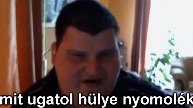 Molnár Krisztián ideges - felirattal (Retro)