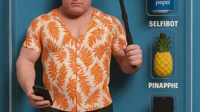 MC (Pepsi) Action man akció figura reklám