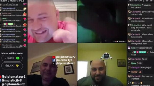 MC Gyogyós szarfetisiszta szűz pityuka Busákot hergelős live 2025.04.19. #5