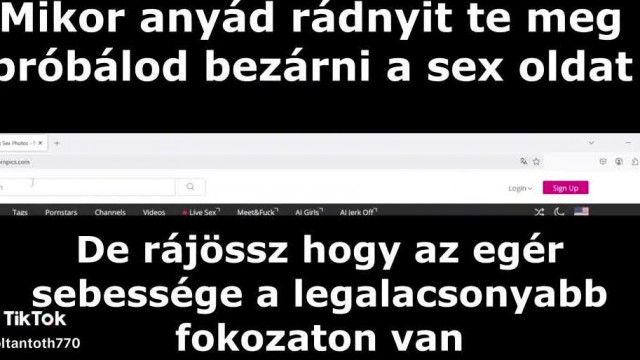 Ovis szintű humor Filmkillertől, a tiktokon kolduló, N1 TV-ben pórul járt, figyelemért harcoló romántól