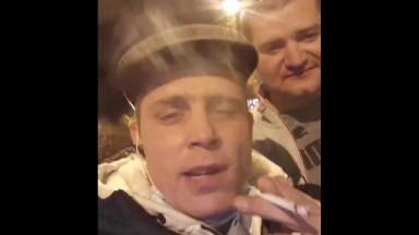 Kozma gyors látogatása Benkénél (2020 12.31.)