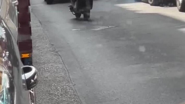 Balfasz Kaffer Tibi szerencsétlenkedése a robogóval - tranyo spotting