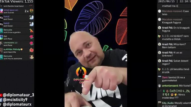 MC Gyogyós az élő lájv elején beveszi a fokozókat, majd hisztizik egyet, és elmagyarázza miért előjoga a gyerekezés