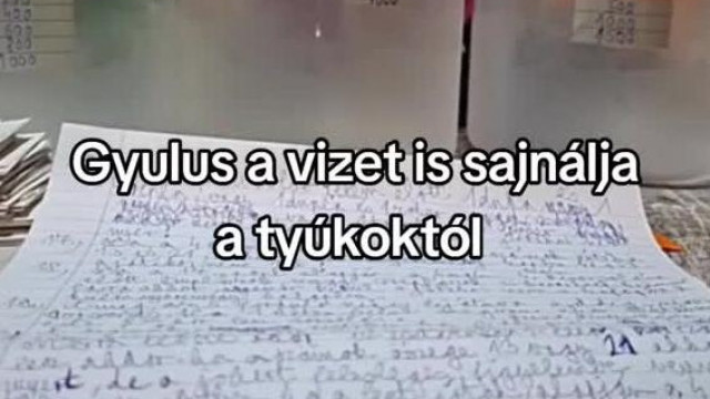 Vadász Gyulának fontosabb a koldulós játéka, emiatt szomjaztatja a tyúkjait