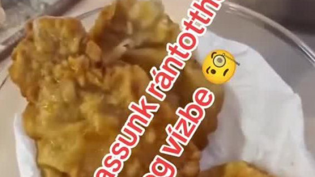 Erősen fogykos és iskolázatlan Loca pantera hideg vízbe mártott rántotthúsa