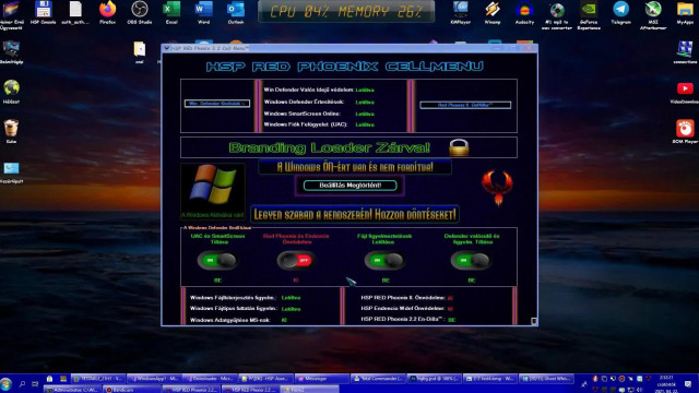 HSP retro - 2020 04.18. HSP Red Phoenix 2.2  CellMenu+Design Trailer Videó