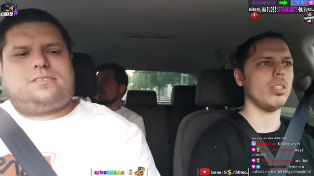 KoldusTV és meleg barátja Makita majdnem balesetet okoz mert telefonozik