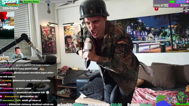 Rokkant alias KlikkerTV "pontyrakétát" nyomat 35 évesen az 1 bites nézőinek.