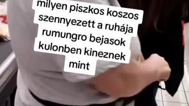 Csöveseket szopó Melegmaci Tibi beleköt egy szerinte piszkos nőbe a Penny Market-ben 2025.07.19