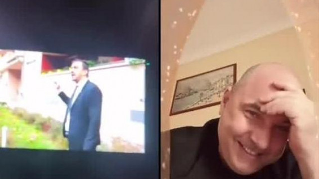 Pityuka megmutatja Maszatnak a videót amin Toroczkait lökdösi